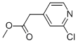 2-CLOROPYRIDINE-4-METHYLACETATE CAS#: 884600-82-2