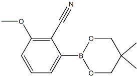 2-CYANO-3-METHOXYPHENYLBORONIC ACID NEOPENTYL GLYCOL ESTER CAS#: 883899-02-3