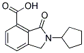 2-CYCLOPENTYL-3-OXO-2,3-DIHYDRO-1H-ISOINDOLE-4-CARBOXYLIC ACID CAS#: 878424-59-0