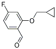 2-(CYCLOPROPYLMETHOXY)-4-FLUOROBENZALDEHYDE CAS#: 883525-53-9