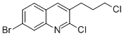2-Chloro-3-(3-chloropropyl)-7-bromoquinoline CAS#: 848170-47-8