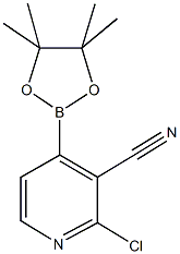 2-Chloro-3-cyano-4-(4,4,5,5-tetramethyl-[1,3,2]dioxaborolan-2-yl)pyridine CAS#: 878194-94-6