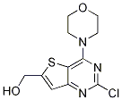 2-Chloro-4-(4-Morpholinyl)thieno[3,2-d]pyriMidine-6-Methanol CAS#: 885698-97-5