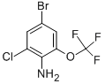 2-Chloro-4-bromo-6-trifluoromethoxyaniline CAS#: 885266-98-8