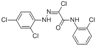 2-Chloro-N-(2-chlorophenyl)-2-[2-(2,4-dichlorophenyl)hydrazono]acetamide CAS#: 861322-29-4