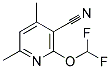 2-DIFLUOROMETHOXY-4,6-DIMETHYL-NICOTINONITRILE CAS#: 832737-66-3
