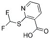 2-[(DIFLUOROMETHYL)THIO]NICOTINIC ACID CAS#: 852706-16-2