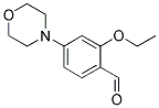 2-ETHOXY-4-MORPHOLIN-4-YL-BENZALDEHYDE CAS#: 879047-50-4
