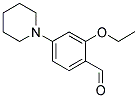 2-ETHOXY-4-PIPERIDIN-1-YL-BENZALDEHYDE CAS#: 886502-26-7
