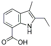 2-ETHYL-3-METHYL-1H-INDOLE-7-CARBOXYLIC ACID CAS#: 876715-53-6