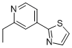 2-ETHYL-4-THIAZOL-2-YL-PYRIDINE CAS#: 864684-97-9