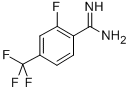 2-FLUORO-4-TRIFLUOROMETHYL-BENZAMIDINE CAS#: 885957-02-8