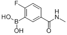 2-FLUORO-5-(METHYLCARBAMOYL)BENZENEBORONIC ACID CAS#: 874289-40-4