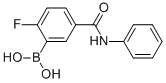 2-FLUORO-5-(PHENYLCARBAMOYL)BENZENEBORONIC ACID CAS#: 874289-41-5