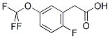2-FLUORO-5-(TRIFLUOROMETHOXY)PHENYLACETIC ACID CAS#: 886497-98-9