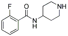 2-FLUORO-N-PIPERIDIN-4-YL-BENZAMIDE CAS#: 886494-09-3