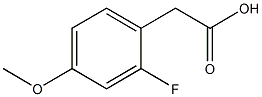 2-Fluoro-4-methoxyphenylacetic acid CAS#: 883531-28-0