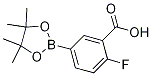 2-Fluoro-5-(4,4,5,5-tetramethyl-1,3,2-dioxaborolan-2-yl)benzoic acid CAS#: 882679-10-9
