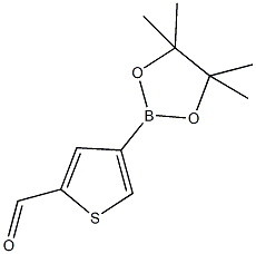 2-Formylthiophene-4-boronic acid pinacol ester CAS#: 881381-12-0