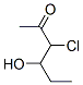 2-Hexanone, 3-chloro-4-hydroxy- CAS#: 861364-82-1
