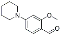 2-METHOXY-4-PIPERIDIN-1-YL-BENZALDEHYDE CAS#: 876710-40-6