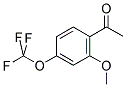 2'-METHOXY-4'-(TRIFLUOROMETHOXY)ACETOPHENONE CAS#: 886500-08-9