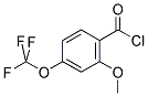 2-METHOXY-4-(TRIFLUOROMETHOXY)BENZOYL CHLORIDE CAS#: 886500-20-5