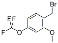 2-METHOXY-4-(TRIFLUOROMETHOXY)BENZYL BROMIDE CAS#: 886500-35-2