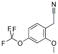 2-METHOXY-4-(TRIFLUOROMETHOXY)PHENYLACETONITRILE CAS#: 886500-40-9