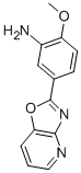 2-METHOXY-5-[1,3]OXAZOLO[4,5-B]PYRIDIN-2-YLANILINE CAS#: 879590-14-4