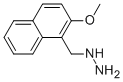 (2-METHOXY-NAPHTHALEN-1-YLMETHYL)-HYDRAZINE CAS#: 887592-83-8