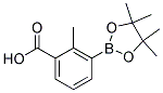 2-METHYL-3-(4,4,5,5-TETRAMETHYL-1,3,2-DIOXABOROLAN-2-YL)BENZOIC ACID CAS#: 882678-82-2