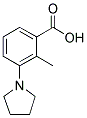 2-METHYL-3-PYRROLIDIN-1-YL-BENZOIC ACID CAS#: 886501-16-2