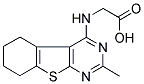(2-METHYL-5,6,7,8-TETRAHYDRO-BENZO[4,5]THIENO[2,3-D]PYRIMIDIN-4-YLAMINO)-ACETIC ACID CAS#: 878709-00-3