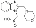 [2-(MORPHOLIN-4-YLMETHYL)-1H-BENZIMIDAZOL-1-YL]ACETIC ACID CAS#: 886851-65-6