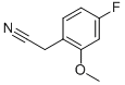 2-Methoxy-4-fluorobenzyl cyanide CAS#: 886498-56-2