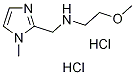 (2-Methoxyethyl)[(1-methyl-1H-imidazol-2-yl)-methyl]amine dihydrochloride CAS#: 886505-26-6