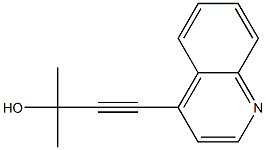 2-Methyl-4-(quinolin-4-yl)but-3-yn-2-ol CAS#: 831235-65-5
