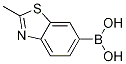 2-Methylbenzothiazole-6-boronic acid CAS#: 866332-18-5