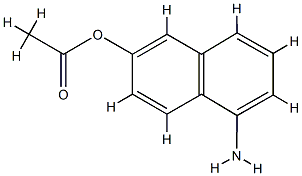 2-Naphthol,5-amino-,acetate(ester)(5CI) CAS#: 856082-21-8