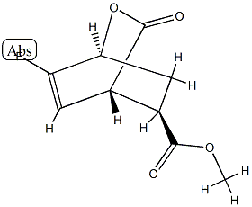 2-Oxabicyclo[2.2.2]oct-7-ene-5-carboxylicacid,7-fluoro-3-oxo-,methylester,(1R,4S,5S)-rel-(9CI) CAS#: 847823-77-2