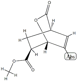 2-Oxabicyclo[2.2.2]oct-7-ene-6-carboxylicacid,7-fluoro-3-oxo-,methylester,(1R,4S,6R)-rel-(9CI) CAS#: 847823-78-3