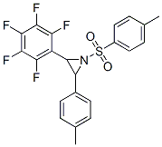 2-(PERFLUOROPHENYL)-3-P-TOLYL-1-TOSYLAZIRIDINE CAS#: 861437-20-9