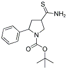 2-PHENYL-4-THIOCARBAMOYL-PYRROLIDINE-1-CARBOXYLIC ACID TERT-BUTYL ESTER CAS#: 885277-87-2