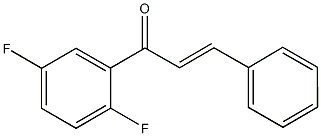 2-PROPEN-1-ONE, 1-(2,5-DIFLUOROPHENYL)-3-PHENYL-, (2E)- CAS#: 877862-83-4