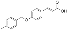 2-PROPENOIC ACID, 3-[4-[(4-METHYLPHENYL)METHOXY]PHENYL]- CAS#: 883823-58-3