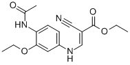 2-PROPENOIC ACID, 3-[[4-(ACETYLAMINO)-3-ETHOXYPHENYL]AMINO]-2-CYANO-, ETHYL ESTER CAS#: 848133-74-4