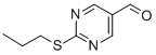 2-PROPYLSULFANYL-PYRIMIDINE-5-CARBALDEHYDE CAS#: 876890-33-4