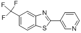 2-PYRIDIN-3-YL-5-TRIFLUOROMETHYL-BENZOTHIAZOLE CAS#: 864684-89-9