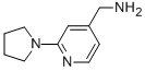 (2-PYRROLIDIN-1-YLPYRID-4-YL)METHYLAMINE CAS#: 876316-38-0